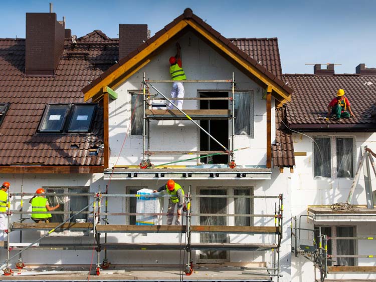 Ravalement de façade, La Wantzenau